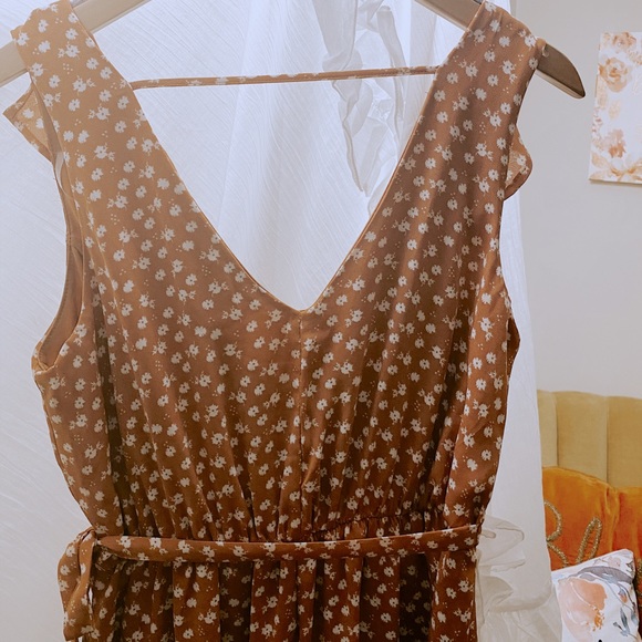 Floral Ruffle Maxi Dress - Picture 4 of 7